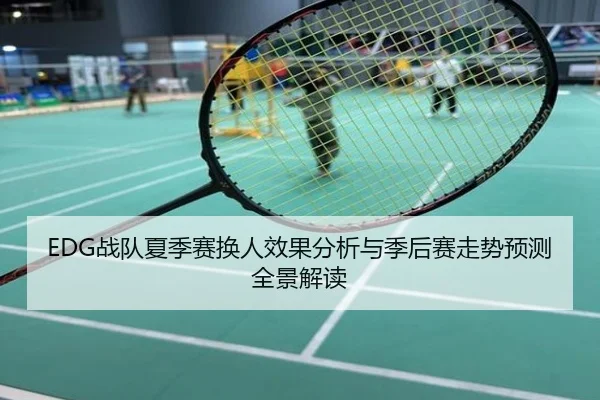 EDG战队夏季赛换人效果分析与季后赛走势预测全景解读